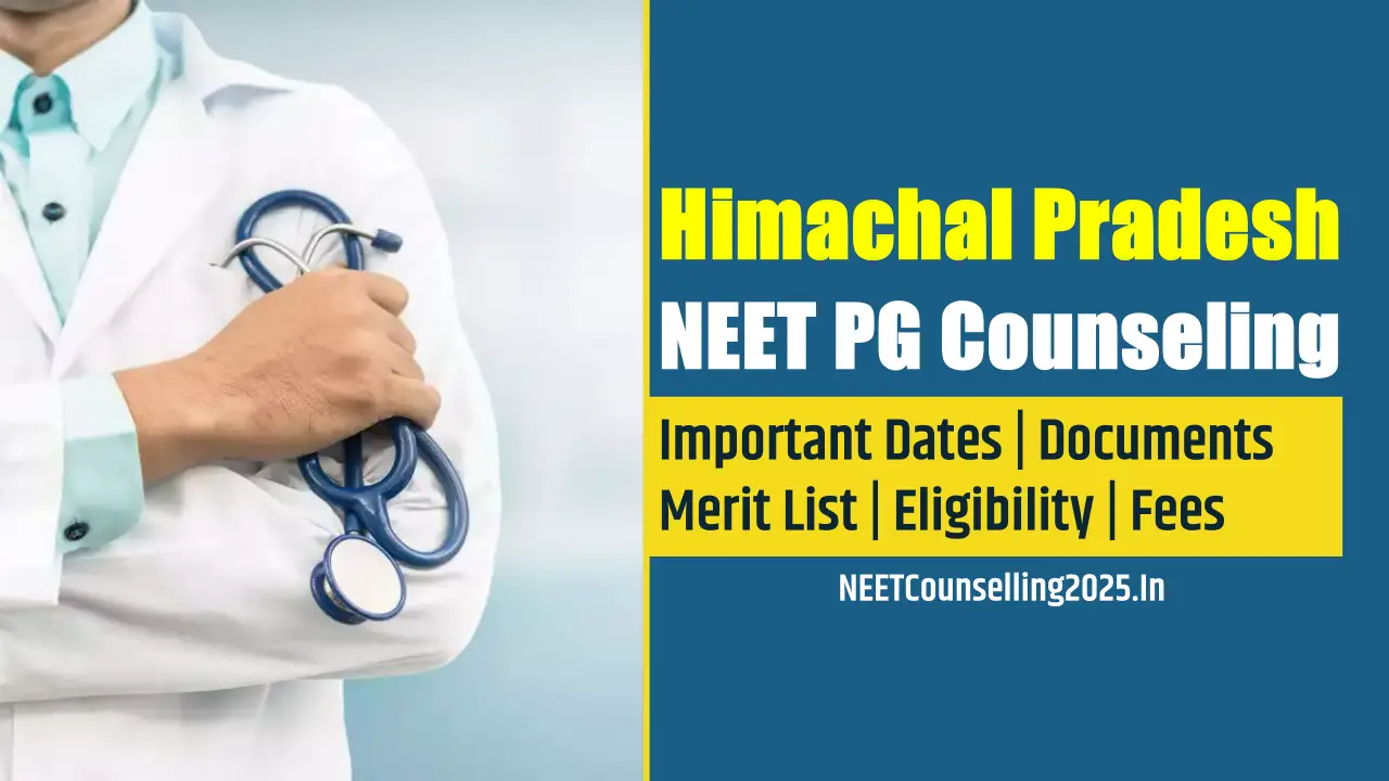 Himachal Pradesh NEET PG Counselling