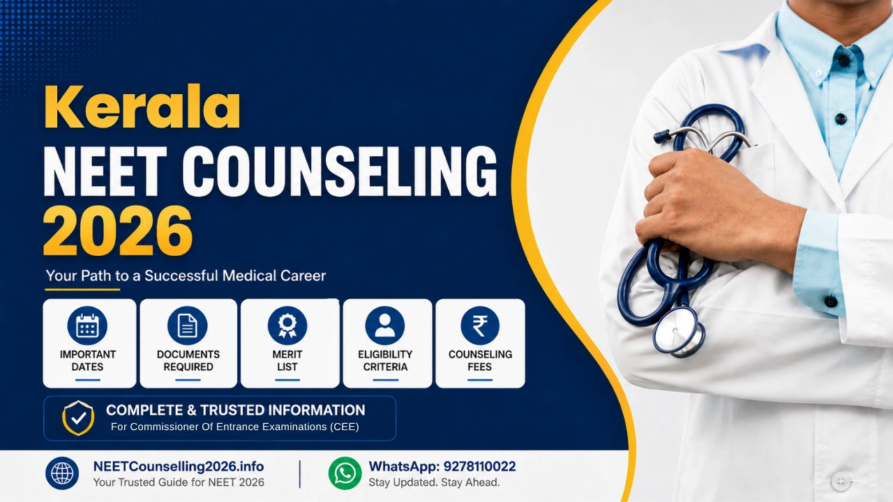 Kerala NEET Counselling 2026