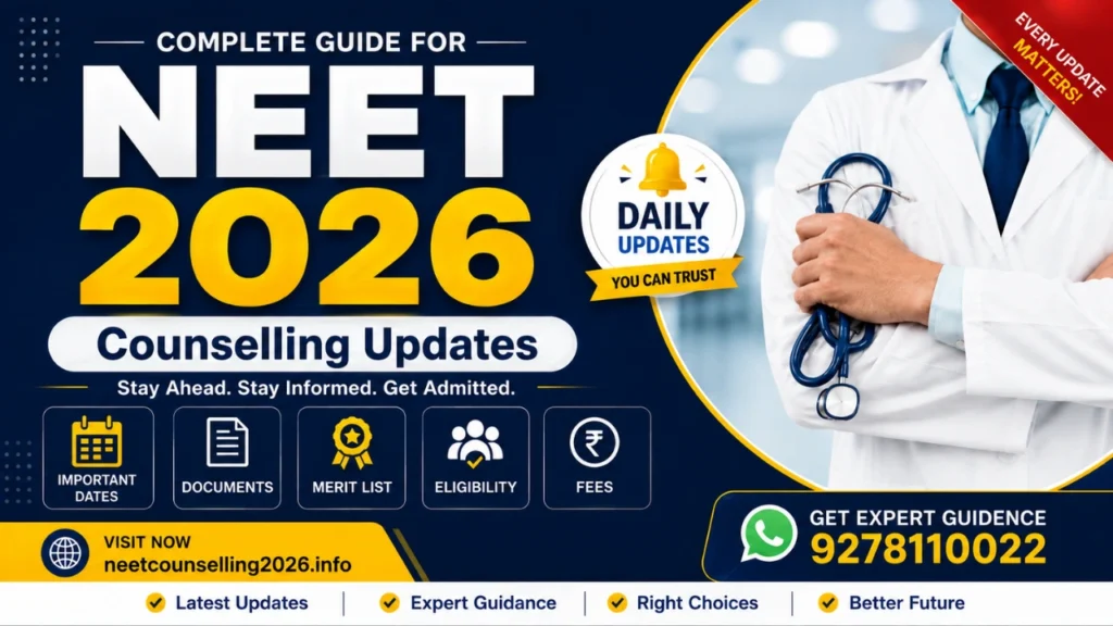 NEET Counselling 2026