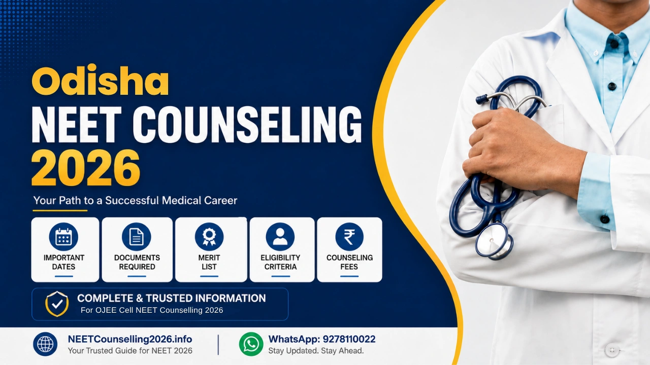 Odisha NEET Counselling 2026