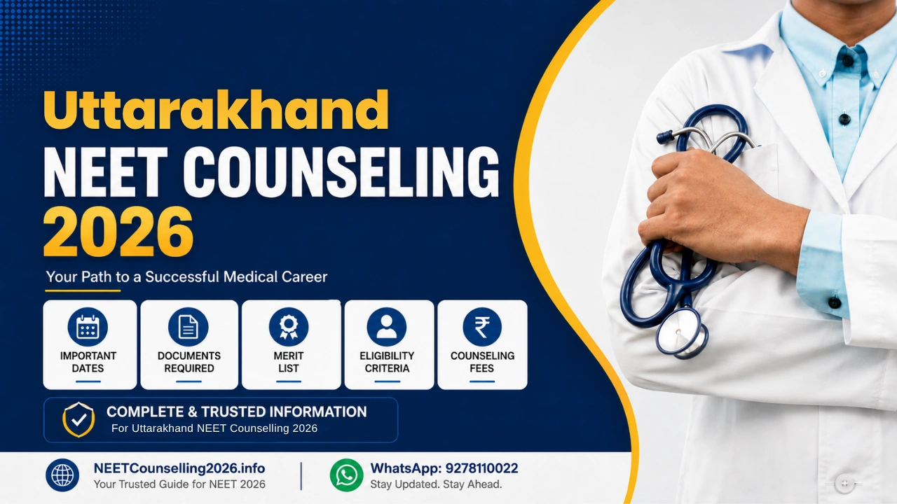 Uttarakhand NEET Counselling 2026