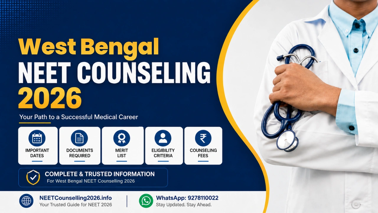 West Bengal NEET Counselling 2026